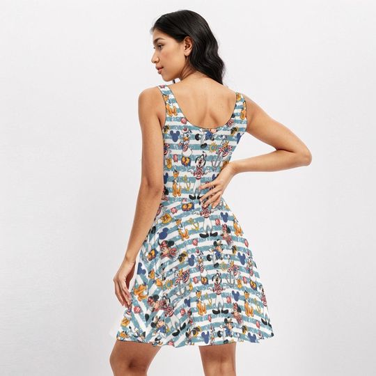 Mickey and Minnie Nautical Dress , Disney Cruise Dress