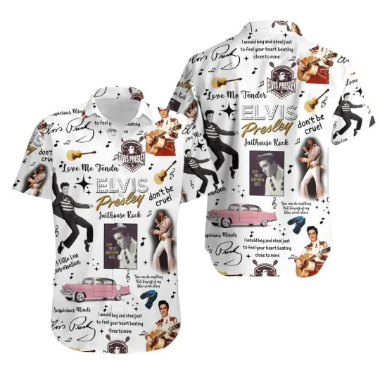 Elvis Presley Button Shirt