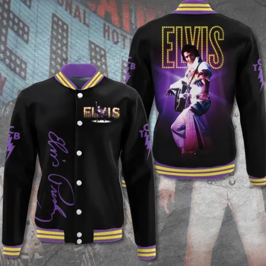 Elvis Presley Varsity Jacket – Baseball Jacket