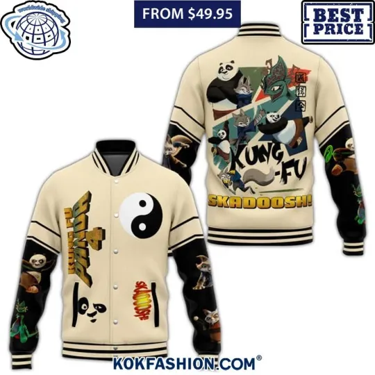 Kung Fu Panda 4 Skadoosh Baseball Jacket