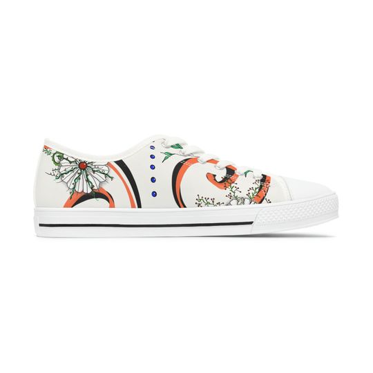 Women's Low Top Sneakers, Wh/multi-color, Suzanne
