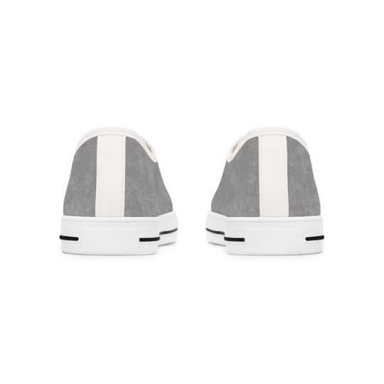Grey Smokey Women's Low Top Sneakers