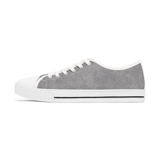 Grey Smokey Women's Low Top Sneakers