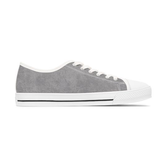 Grey Smokey Women's Low Top Sneakers