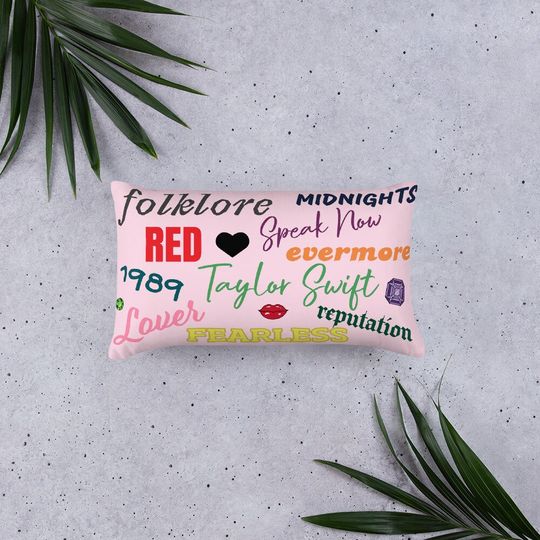 TaylorSwift albums Basic Pillow
