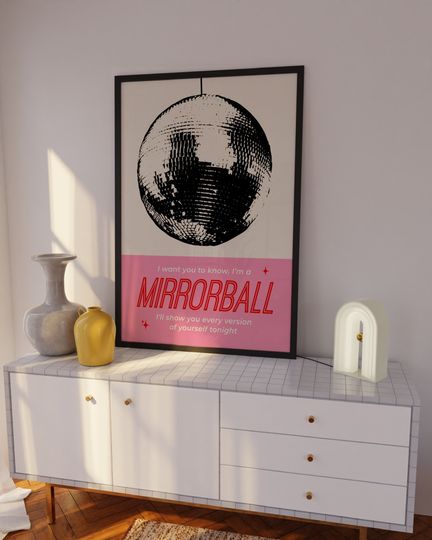 Mirrorball, Tay.lor S.wi.ft Poster