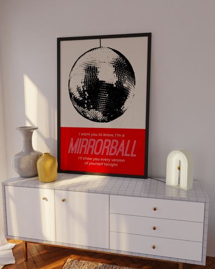 Mirrorball, Tay.lor S.wi.ft Poster