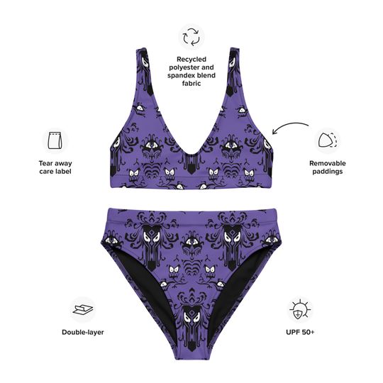 Haunted House Two Piece Swimsuit