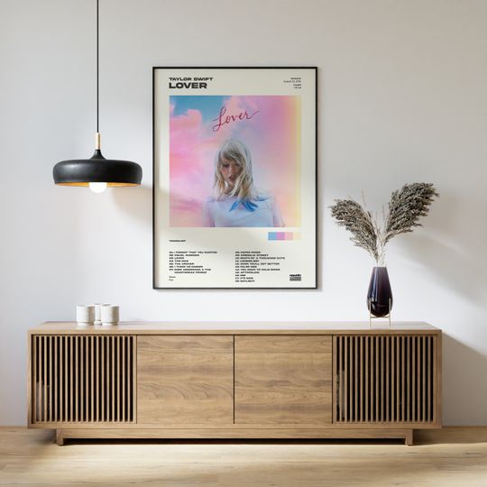 Tay.lor S.wi.ft Poster, Lover Album Poster