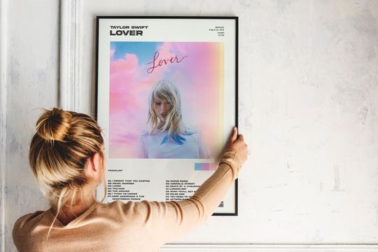 Tay.lor S.wi.ft Poster, Lover Album Poster