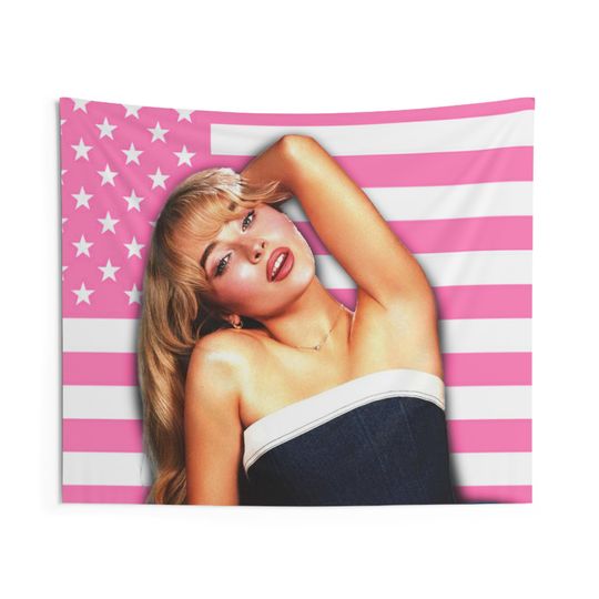 Sabrina Carpenter Pink American Flag
