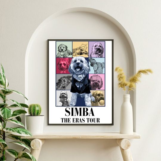 Custom Pet Eras Tour Poster
