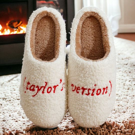 Cute Eras Tour Version Slippers