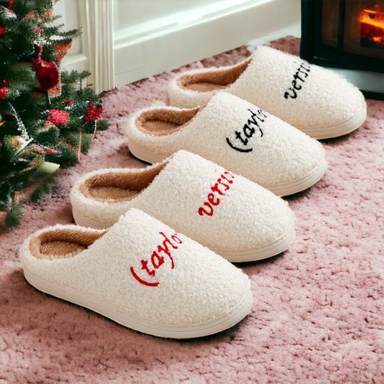 Cute Eras Tour Version Slippers