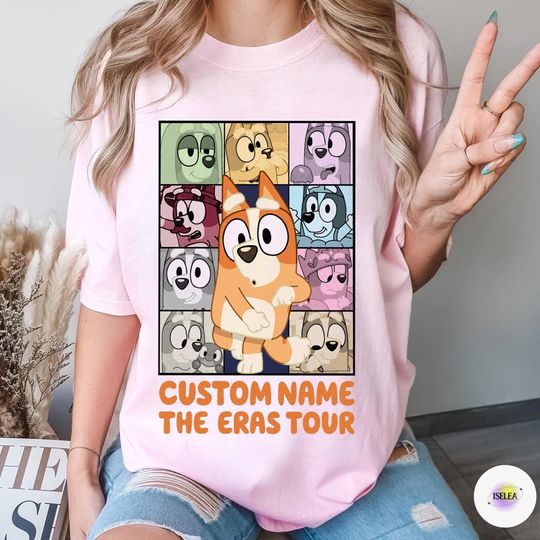BlueyDad Eras Tour Custom Shirt