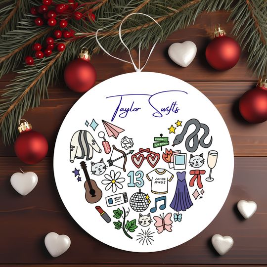 Eras Tour 2023 Photo Ceramic Ornament