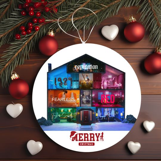 Eras Tour 2023 Photo Ceramic Ornament