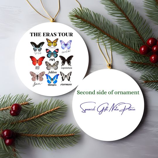 Eras Tour 2023 Photo Ceramic Ornament