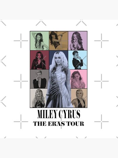 Miley Cyrus Eras Tour Pillow