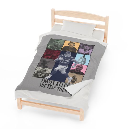 Travis Kelce Eras Tour Throw Blanket