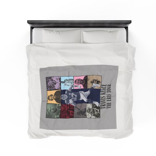 Travis Kelce Eras Tour Throw Blanket