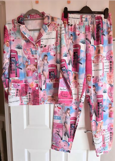 1989 Lover Reputation Red Midnights Eras Tour pyjamas