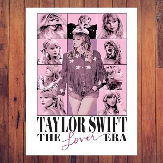 TS The Lover Era Poster, Eras Tour Poster