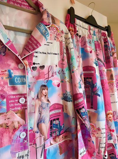 1989 Lover Reputation Red Midnights Eras Tour pyjamas