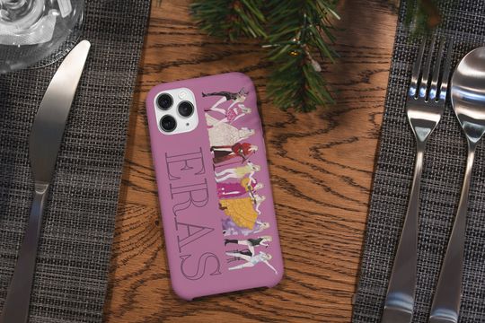 Eras iPhone Case, Eras Tour Gift, Custom Eras Phone Case
