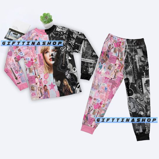 Lover and Reputation TS Eras Tour Pajamas Set