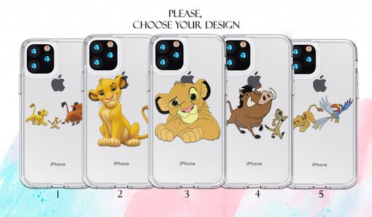 King Lion iPhone 16 15 14 case Simba   case iPhone X case Disney   iPhone 11 12 13