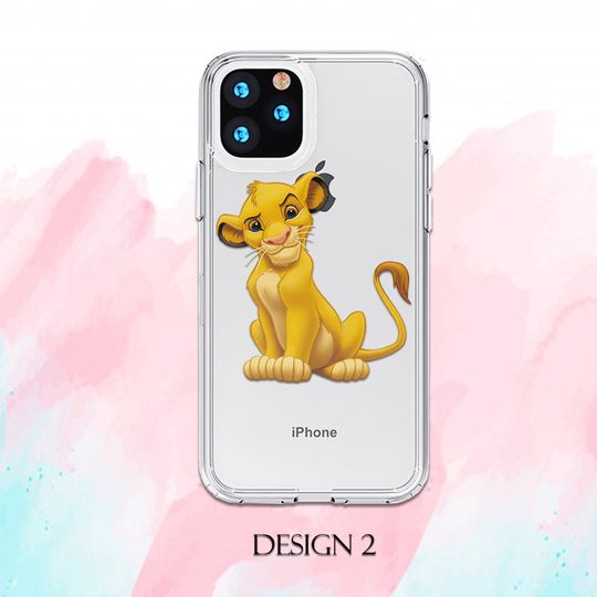 King Lion iPhone 16 15 14 case Simba   case iPhone X case Disney   iPhone 11 12 13