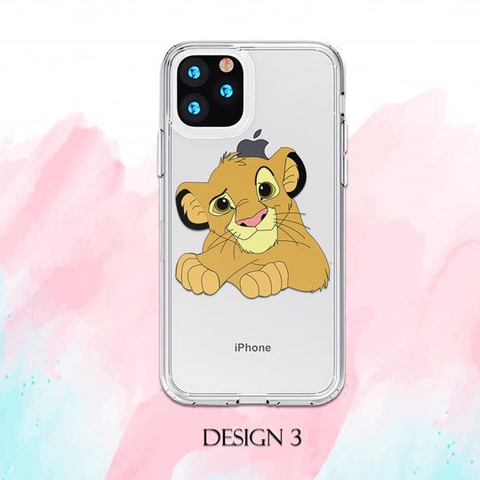 King Lion iPhone 16 15 14 case Simba   case iPhone X case Disney   iPhone 11 12 13