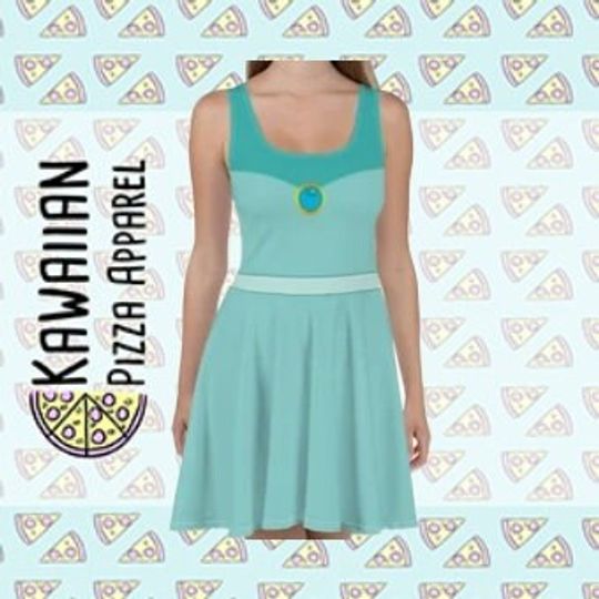 Princess Princess Jasmine Inspired Skater Dress