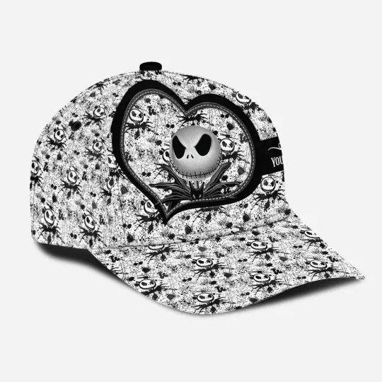 Personalized Jack Skellington The Nightmare Before Christmas Unisex Classic Cap