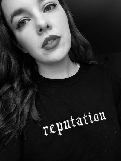 reputation Embroidered Crewneck Sweatshirt, unisex straight and plus sizes stocked (S-5X)
