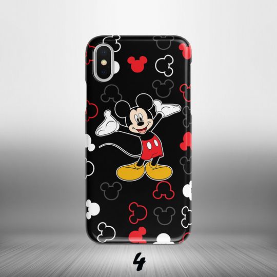 Mickey Mouse iPhone 13 14 15 16 Pro case Disney case iPhone 11 12 Pro