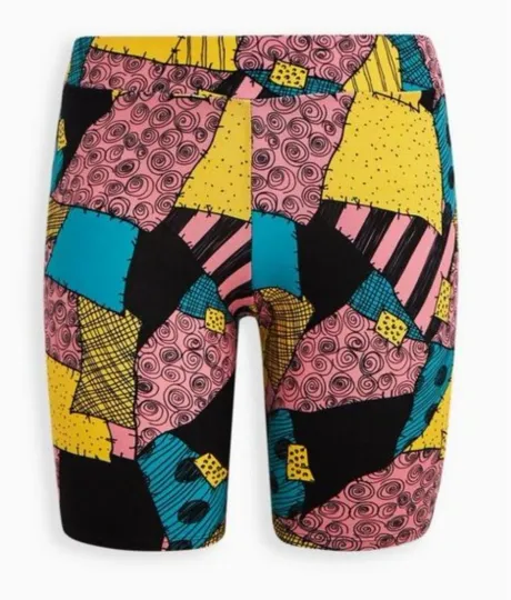 NWT Torrid Plus Size 3 3X 22/24 Disney The Nightmare Before Christmas Bike Short