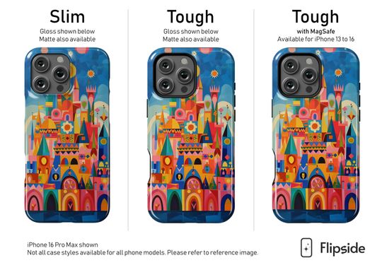 it's a small world Phone Case | Disney Concept Art Series | iPhone 14 15 16 Pro Max
