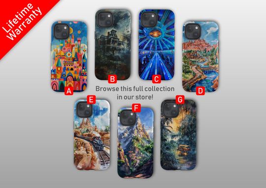 it's a small world Phone Case | Disney Concept Art Series | iPhone 14 15 16 Pro Max