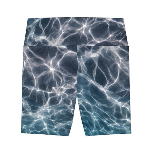 Ocean Print Women's Bike Shorts
