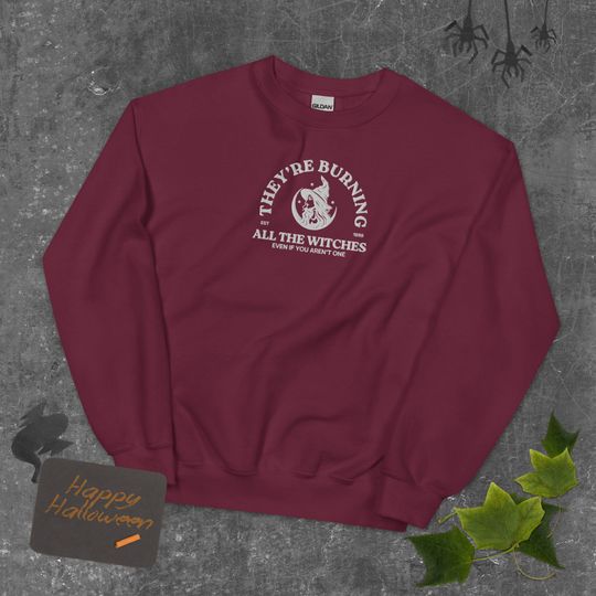 forever winter embroidered sweatshirt