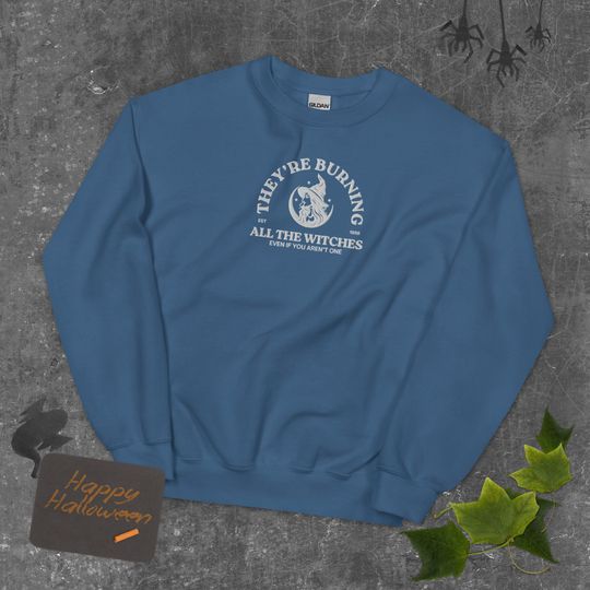 forever winter embroidered sweatshirt