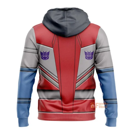 Transformers Starscream - Costume Cosplay Hoodie Sweatpants