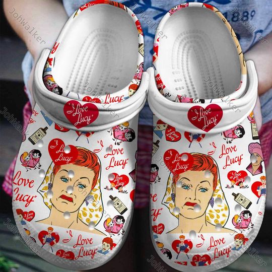 I Love Lucy Clogs Shoes