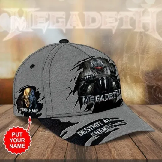 Personalized Megadeth Band Classic Cap