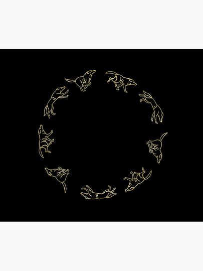 Lothal Wolves Throw Blanket