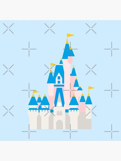 Magical Castle  Pillow