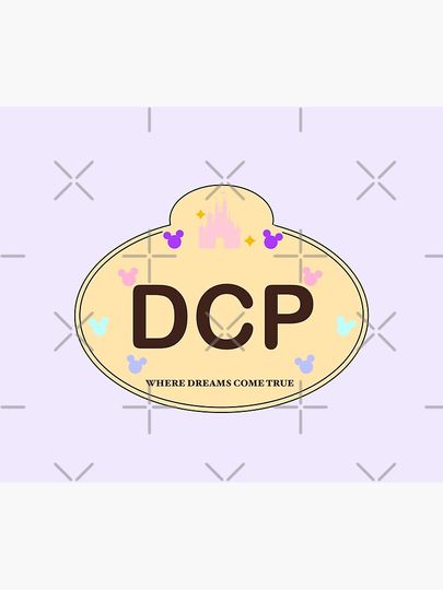 DCP Name Tag Throw Blanket