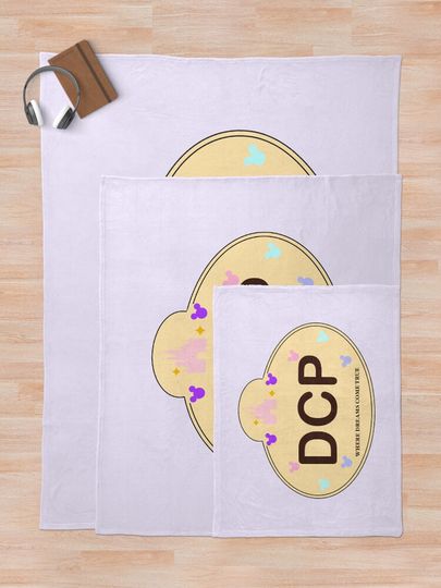 DCP Name Tag Throw Blanket